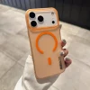 📱 **الجراب الرسمي الشفاف غير اللامع لآيفون - متوافق مع MagSafe** ✨