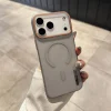 📱 **الجراب الرسمي الشفاف غير اللامع لآيفون - متوافق مع MagSafe** ✨