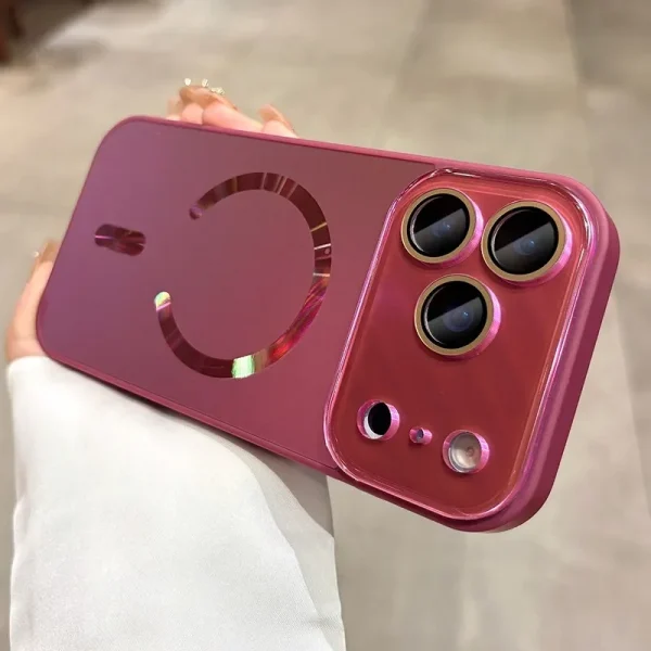 💜💖📱 جراب ايفون 17 فاخر . لمعة . حماية للعدسات . ✨