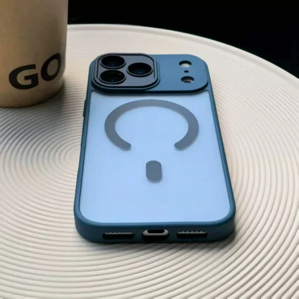 📱 غطاء آيفون ١٧ الفاخر بتقنية الشحن اللاسلكي! ⚡