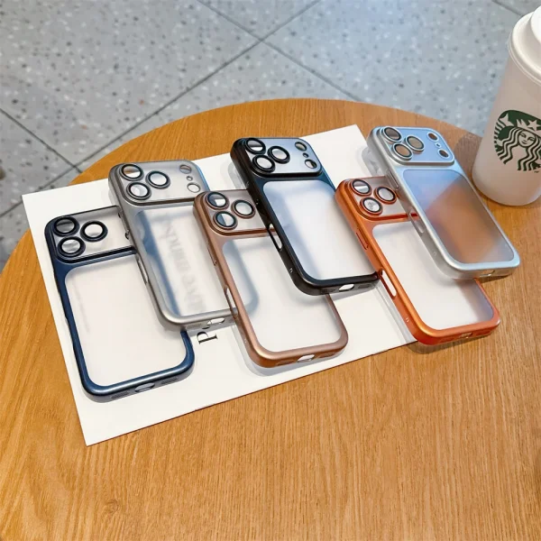 📱 غطاء آيفون ١٧ الفاخر الشفاف غير اللامع! 🛡️