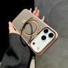 📱 **جراب آيفون المدرع بنسيج ألياف الكربون مع حامل مغناطيسي مدمج** ⚙️