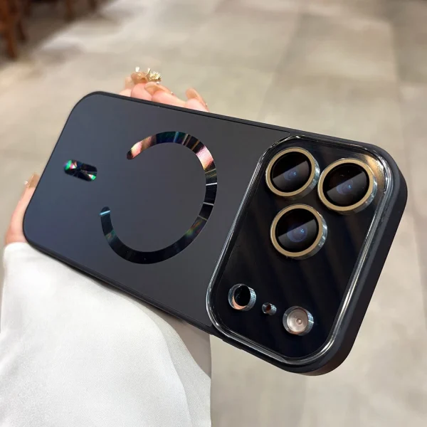 💜💖📱 جراب ايفون 17 فاخر . لمعة . حماية للعدسات . ✨