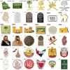 Saudi Arabia Mobile Phone 3M Sticker Badge Metal Pin Broooches Pins