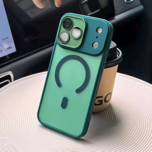 📱 غطاء آيفون ١٧ الفاخر بتقنية الشحن اللاسلكي! ⚡