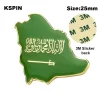 Saudi Arabia Mobile Phone 3M Sticker Badge Metal Pin Broooches Pins