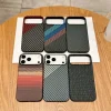 📱 **جراب آيفون الفاخر بنسيج ألياف الكربون ** ⚡
